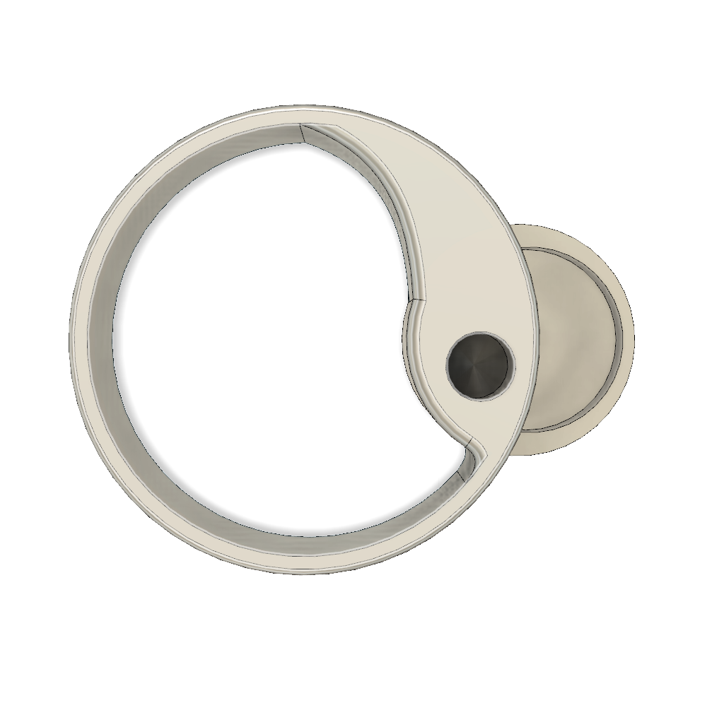 Bracelet-style storage causing wrist load & edge-loss